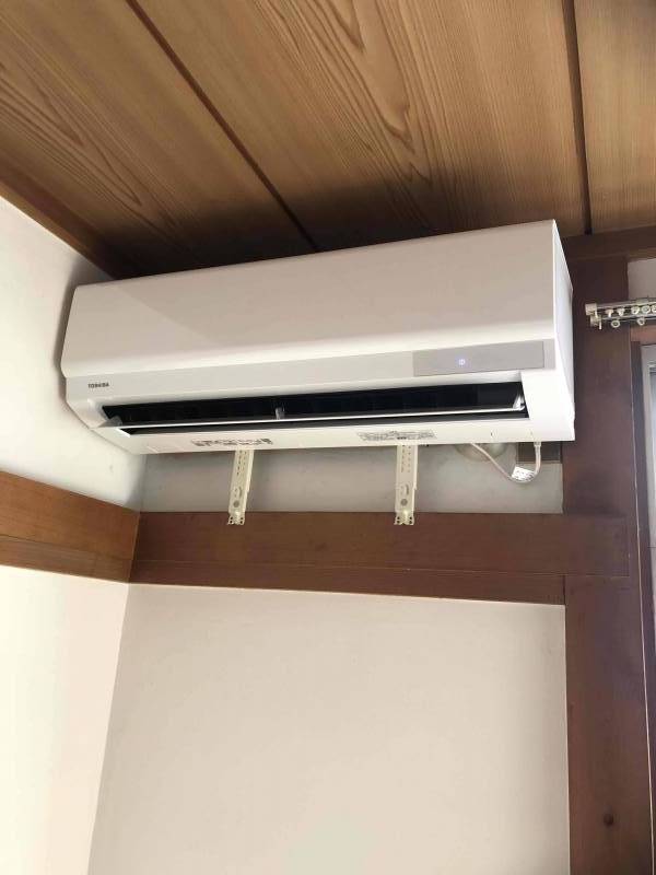 エアコン、新品交換済み！