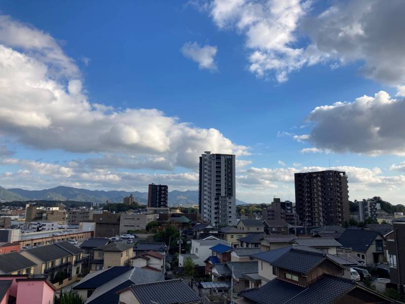 バルコニーからの素晴らしい眺望です！