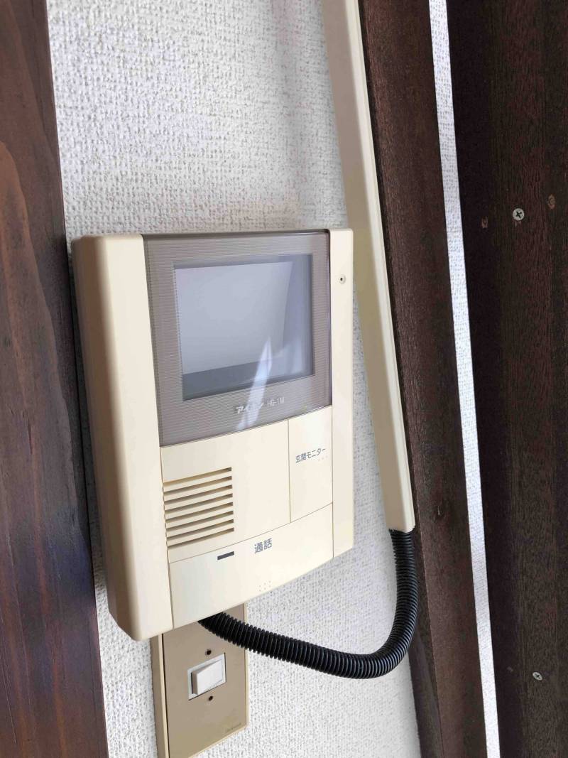 ドアホンでセキュリティも万全！