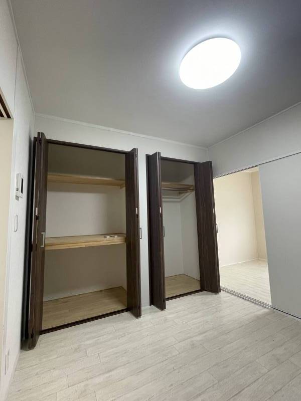 充実のクローゼットで収納もバッチリ！