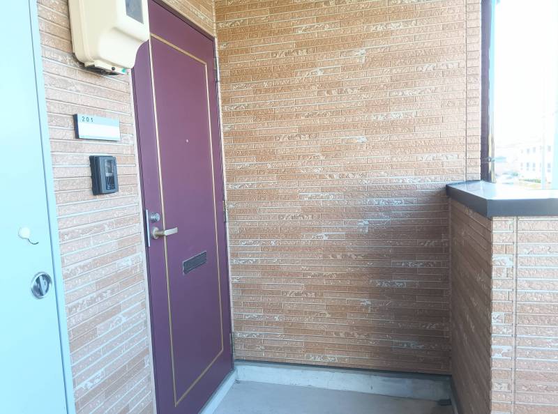 モニターホンを新設♪顔が見えると安心。角部屋♪※画像201