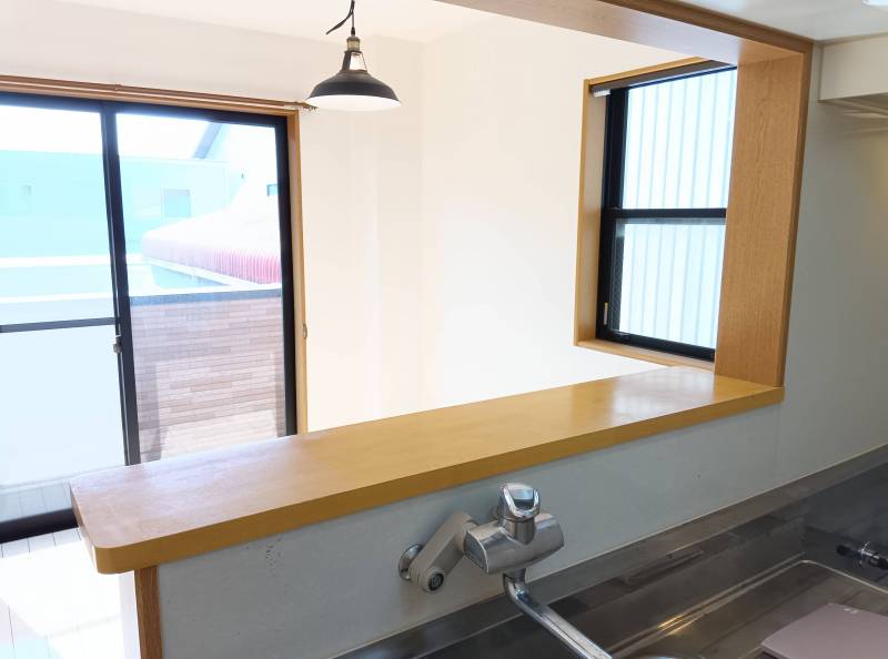 カウンターキッチンでゆとりの休日はいかが？※画像201