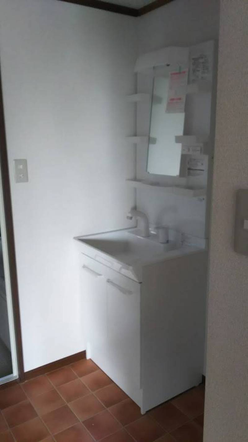 洗髪洗面化粧台