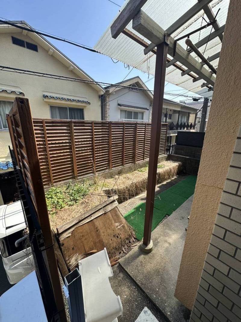 庭ではお手軽に家庭菜園を楽しめます