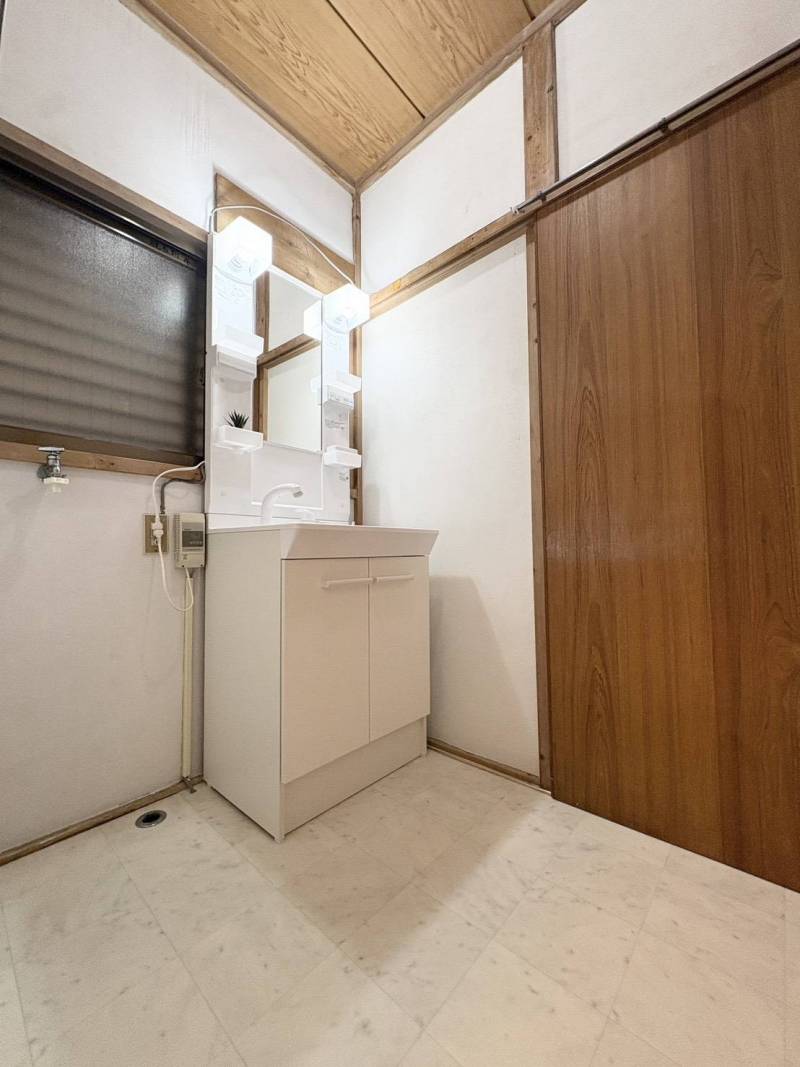 独立洗面台新設