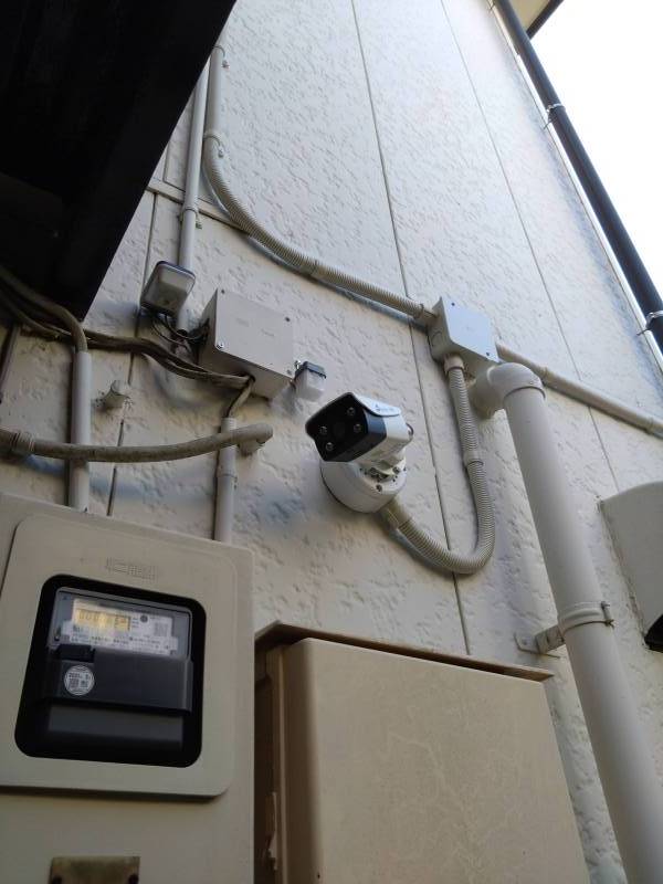 防犯カメラもついていて、セキュリティー面も安心です♪