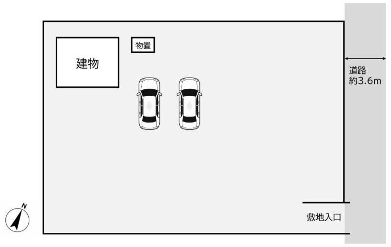駐車スペースも十分♪家庭菜園やペットとの交流も楽しめます！
