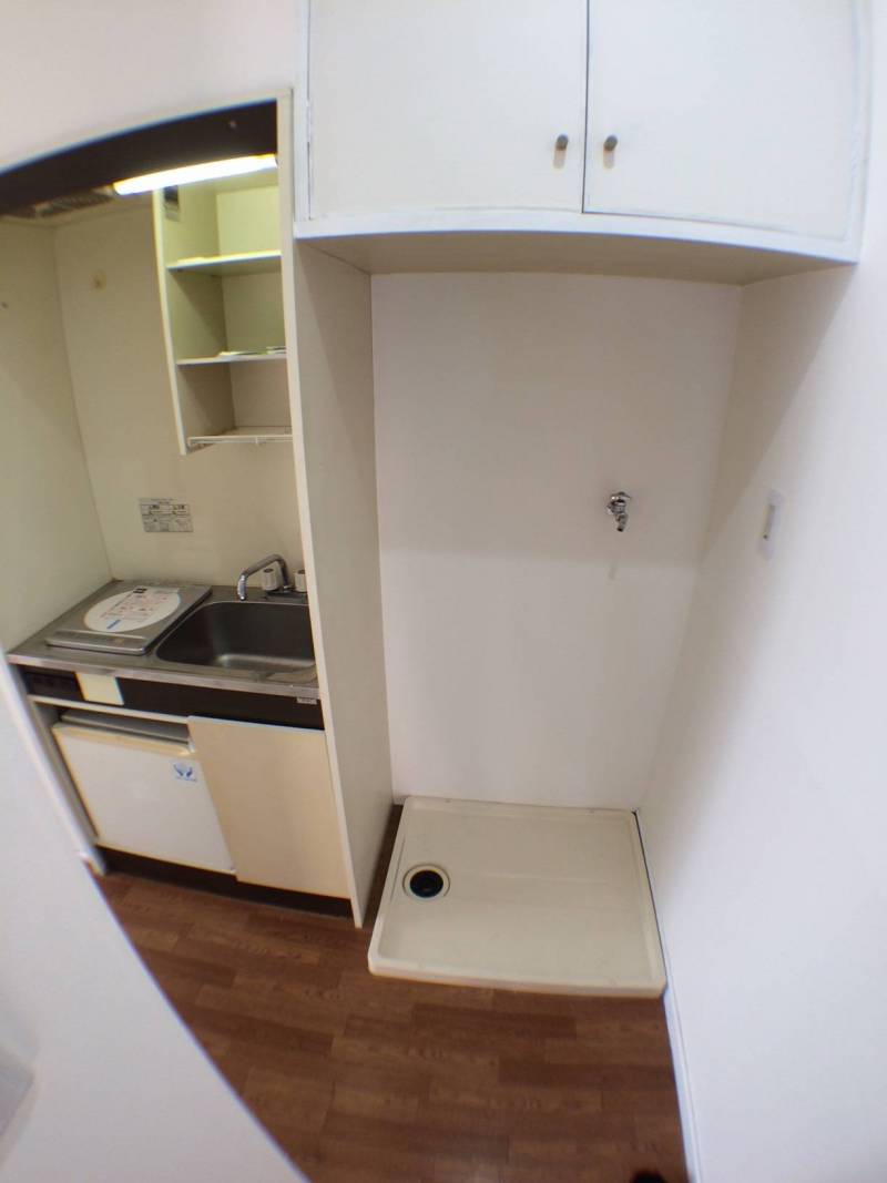 室内洗濯機置場です♪