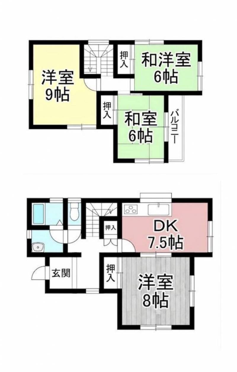 家族で過ごす空間と個人の空間の両方がしっかりと確保できます！
