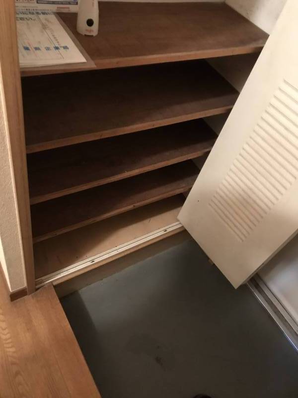 靴箱も余裕で、たくさん靴がおけます