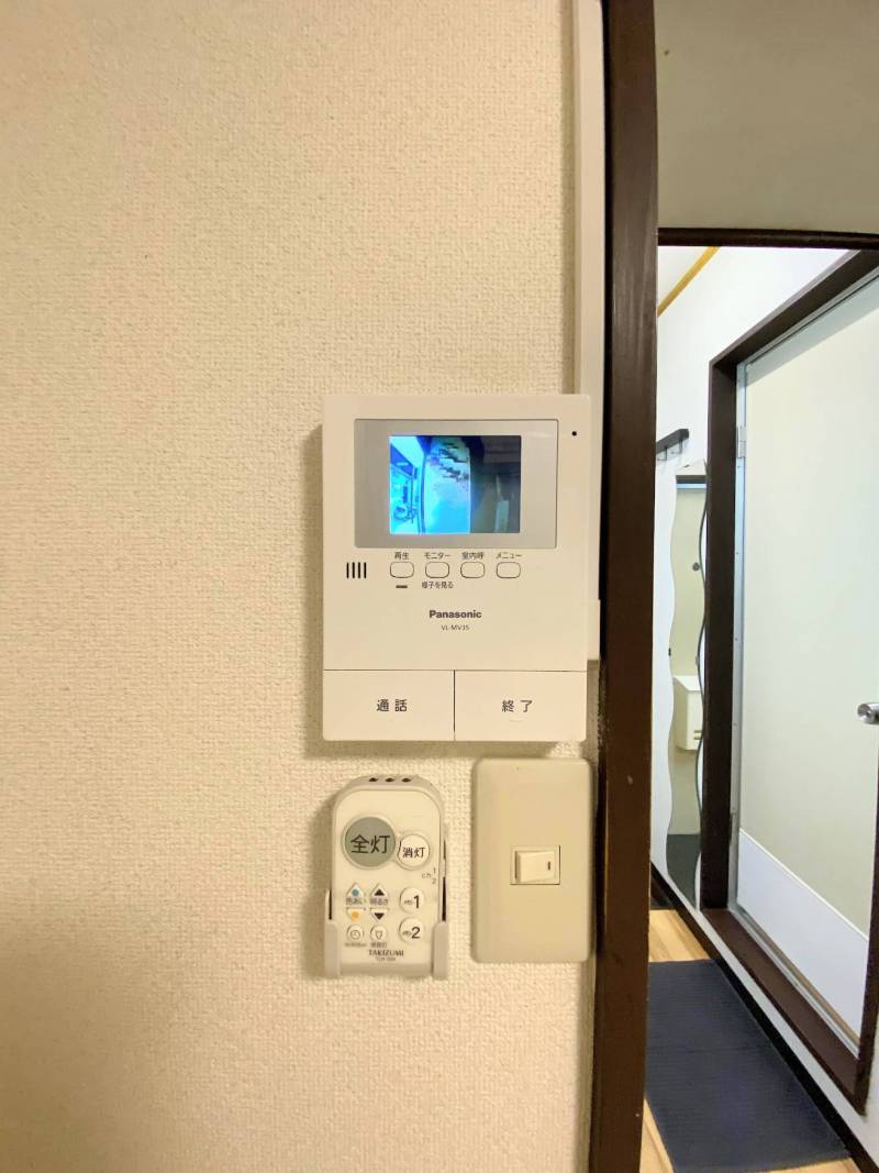 TVモニターフォンで安心