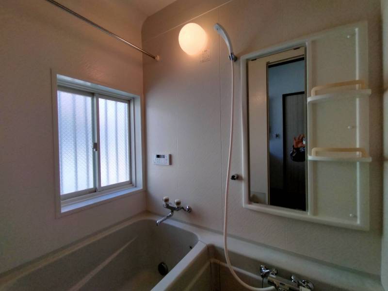 1Fトイレ換気扇は人感センサー付きです
