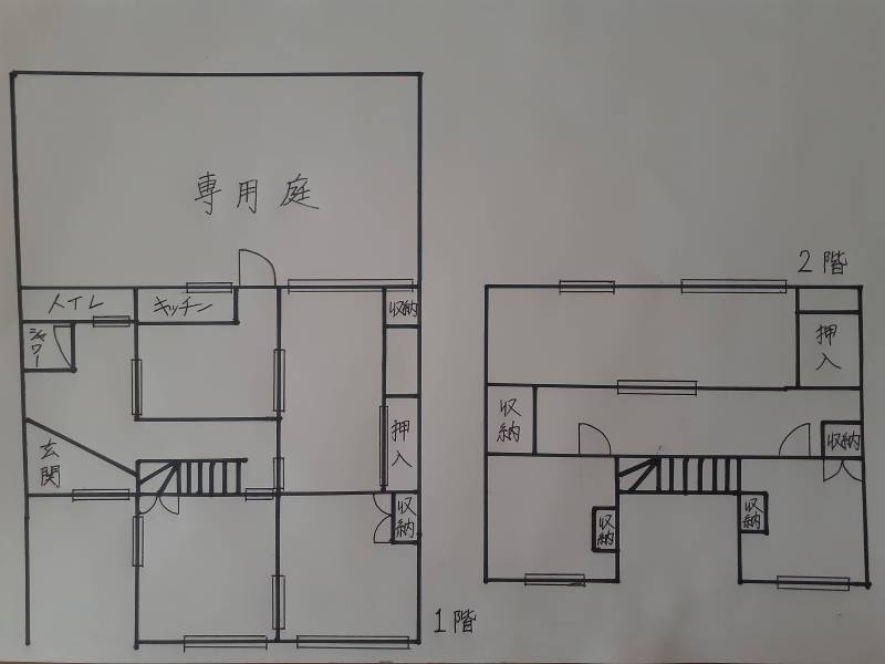 手書きですみません！