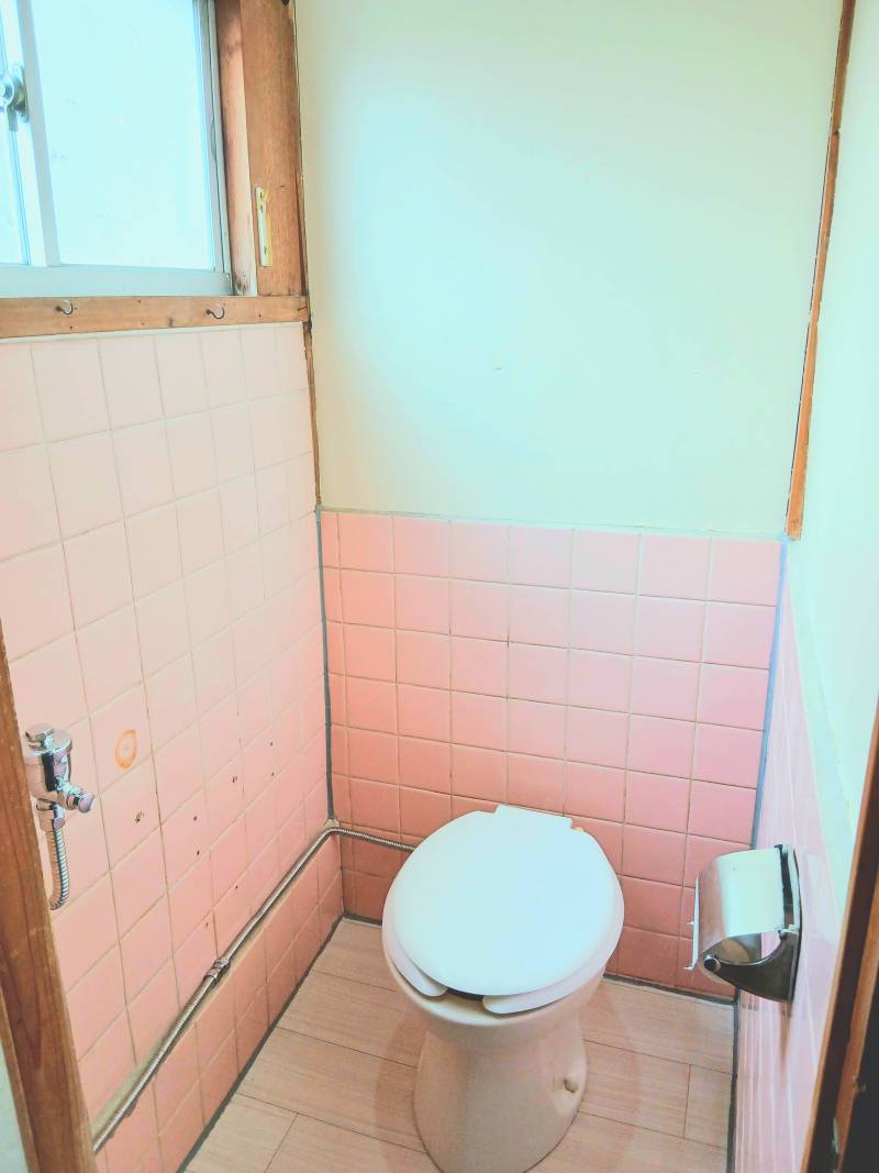 簡易水洗トイレです。
