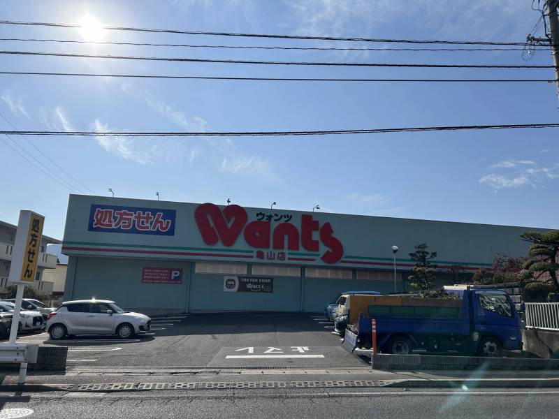 近隣にドラッグストアあります。