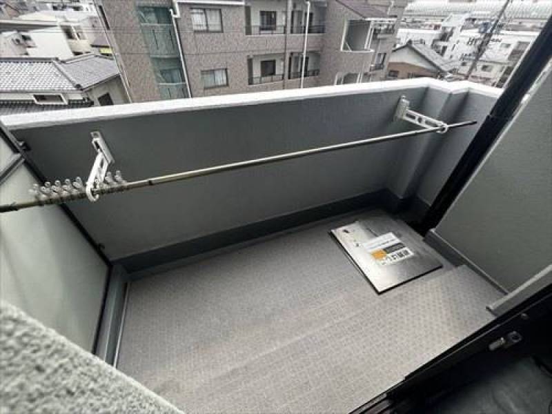 ベランダになります。