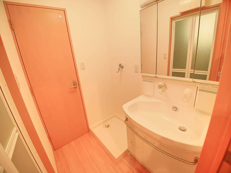 シャンプードレッサー付き洗面台