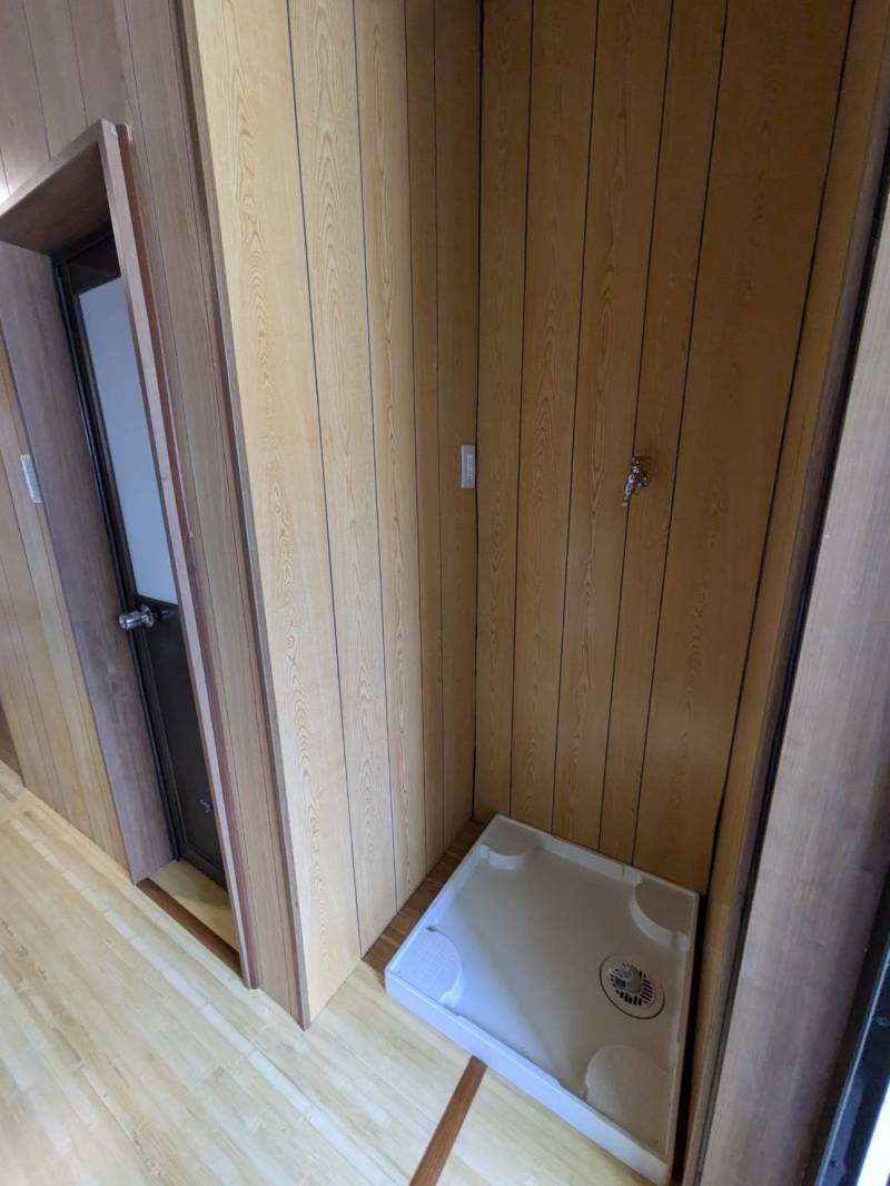 屋内洗濯機置き場