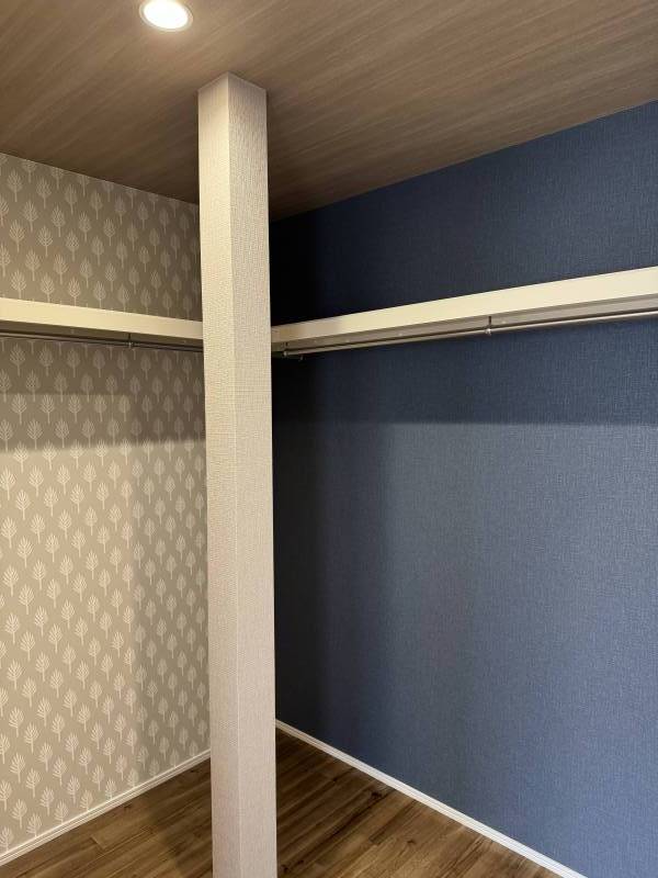 2階主寝室には広々３畳のウォークインクローゼット完備