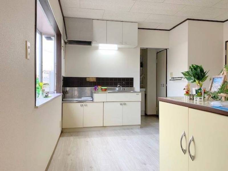 キッチンスペースも広いから食事も楽しい♪