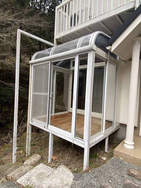 陽当たり良好なサンルーム