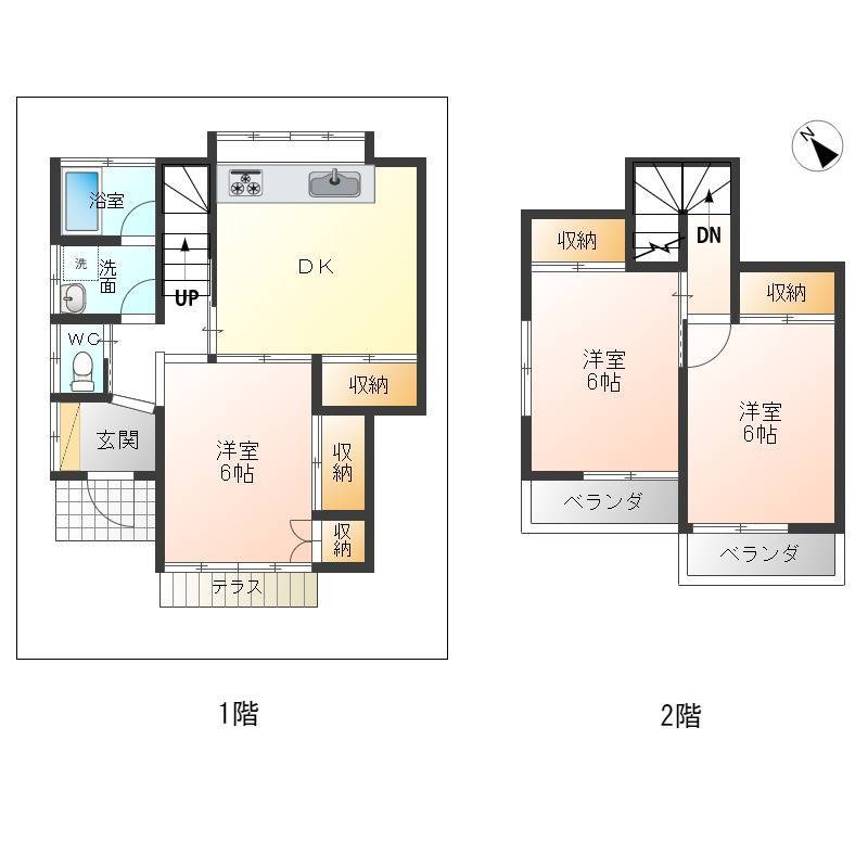 全ての部屋が床です。