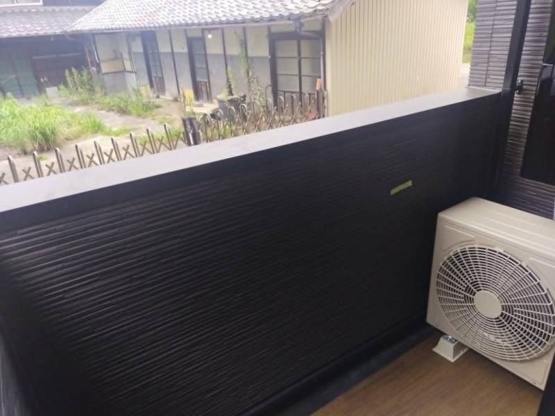 毎日使いやすいバルコニー