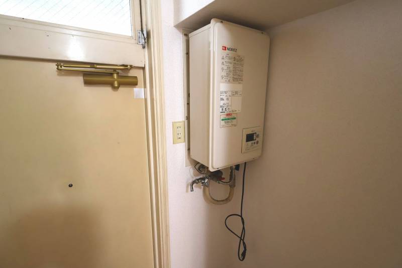 給湯機です。
