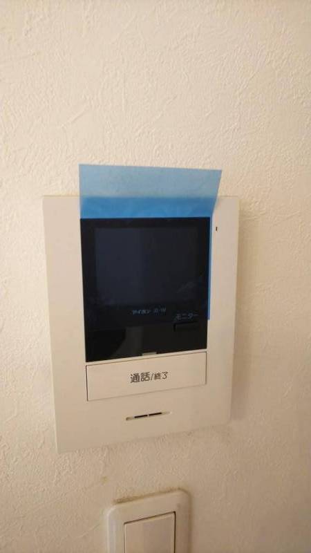 モニター付きインターフォンで安心！