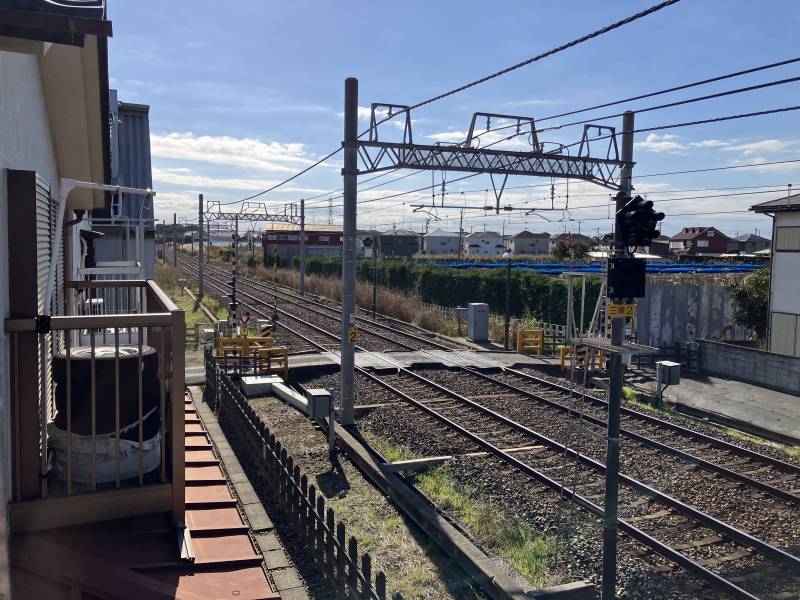 ベランダからの眺望　駅近です。