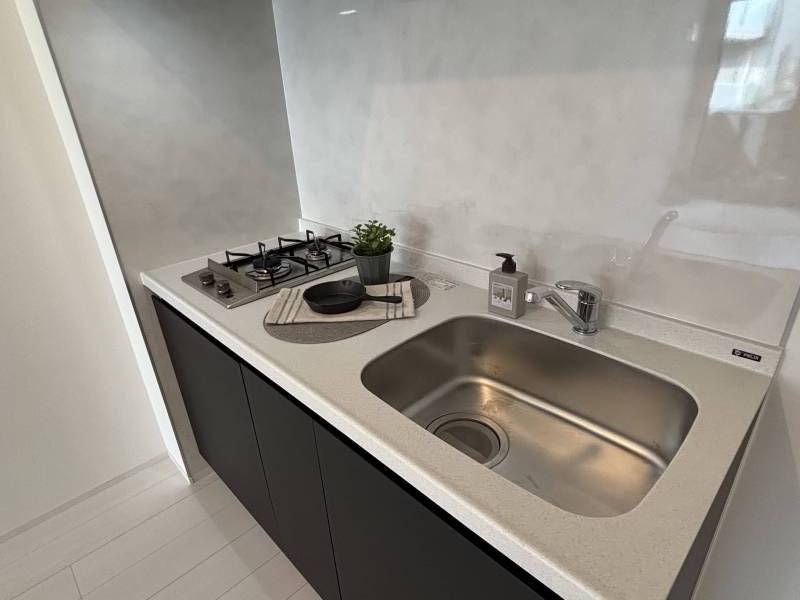 ２口コンロで使い勝手が良いです