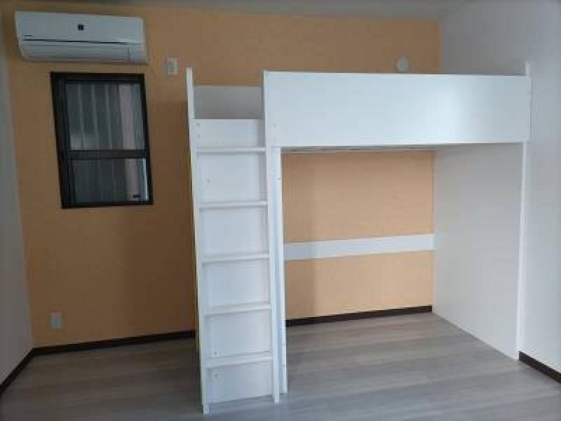 IKEA製のロフトベッドです