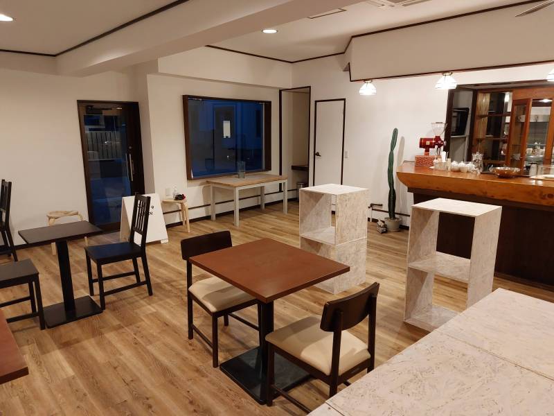 落ち着いた雰囲気の店内です。