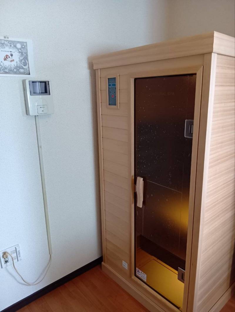 モニタ付きインターホンでセキュリティもばっちりです。