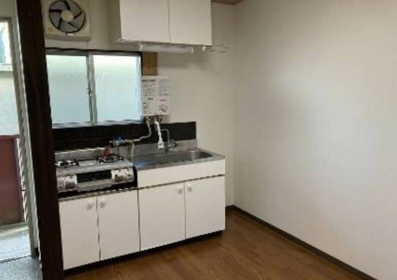 ２口コンロ設置済です。