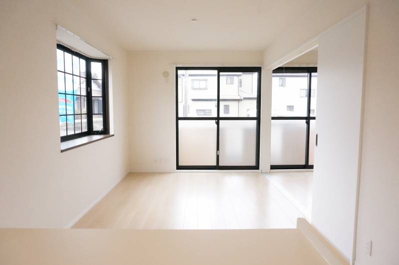 カウンターキッチンからの景色