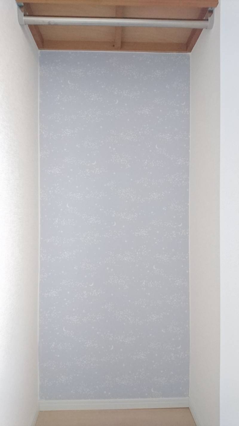 北側四畳半クローゼット内部