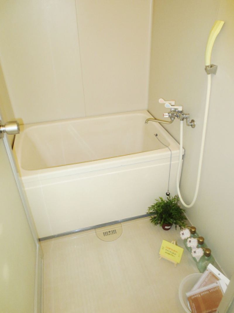 ゆったり入れるサイズです♪