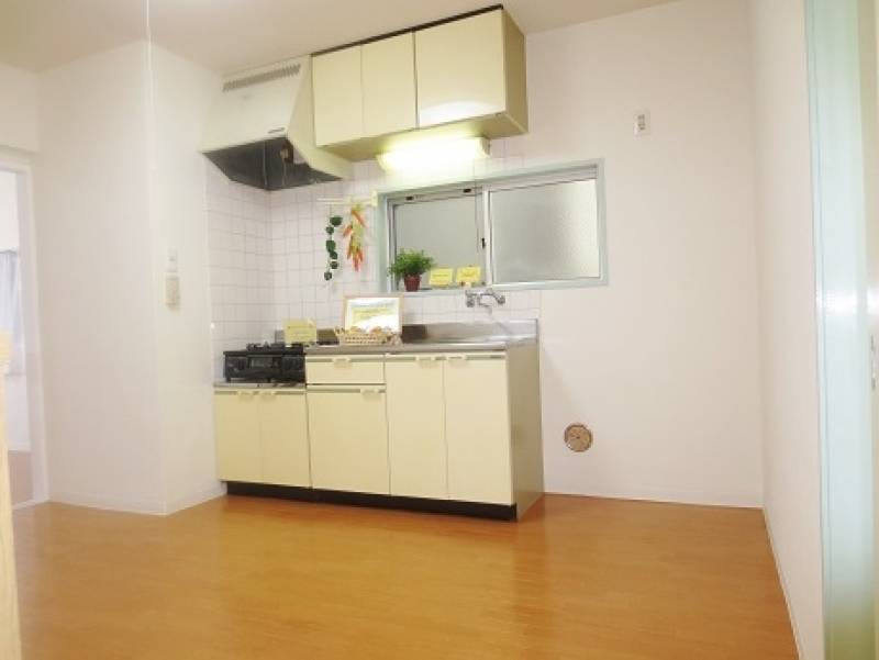 ２口ガスコンロが設置可能！