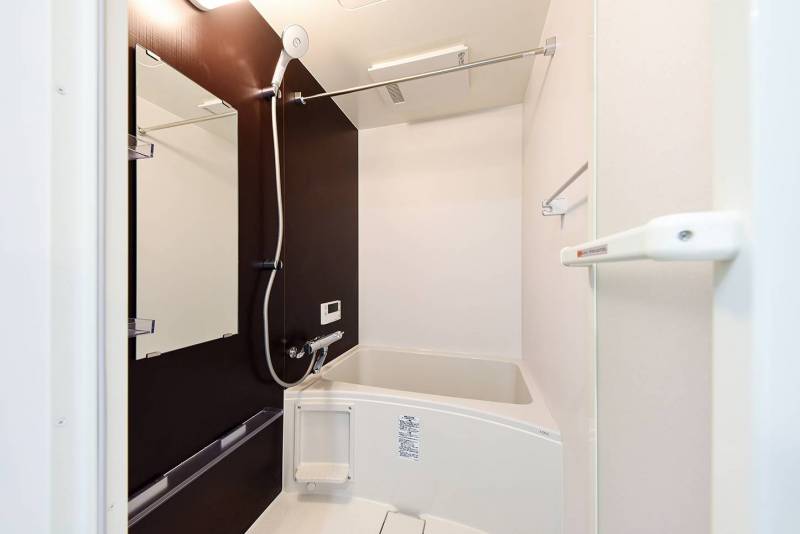 追い焚き機能、浴室乾燥機もついています。