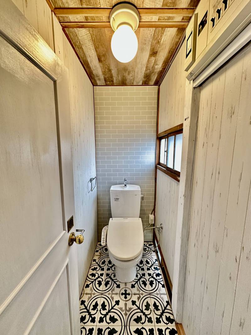 カフェの様な可愛いお手洗い