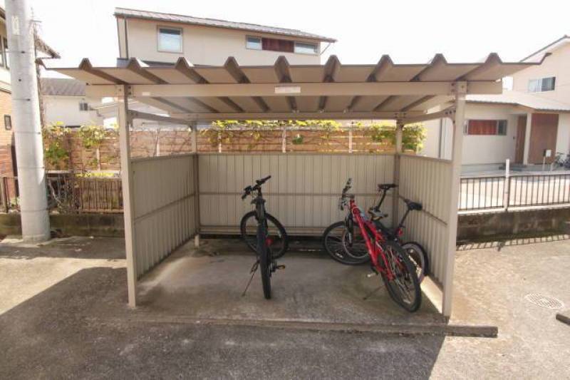 駐輪場もあります