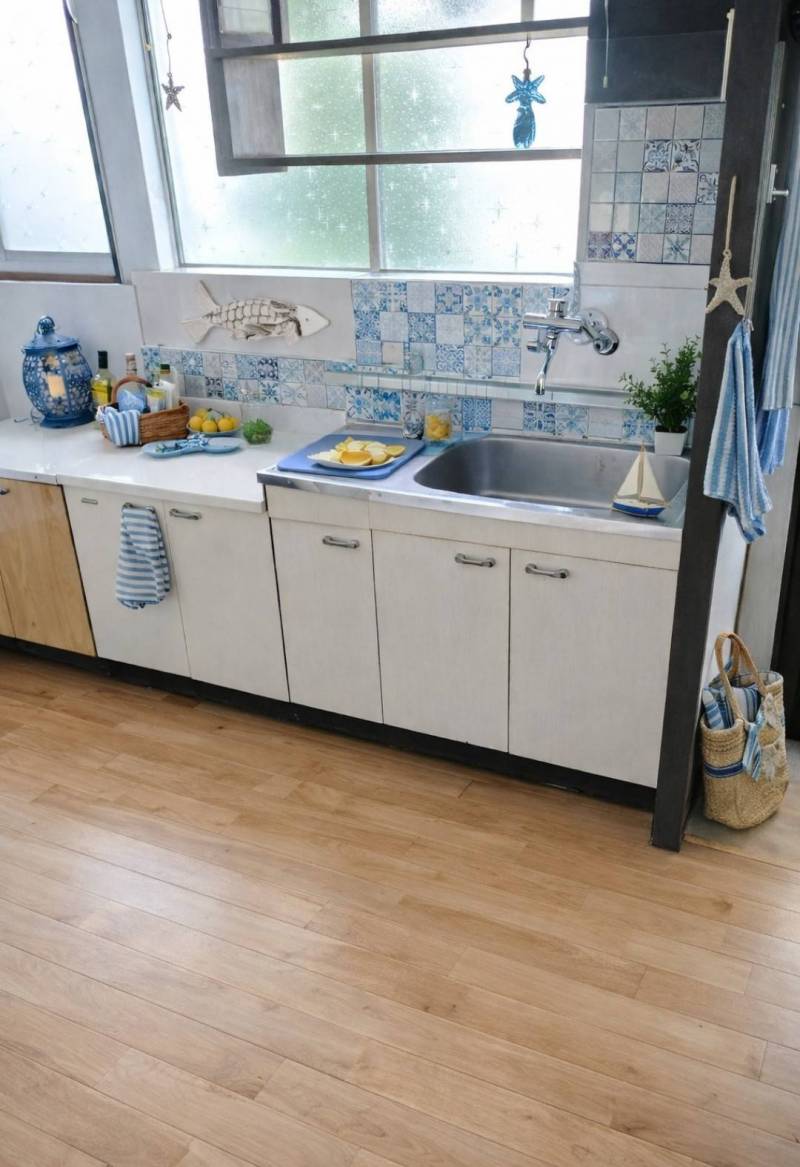 広いキッチンですね♪