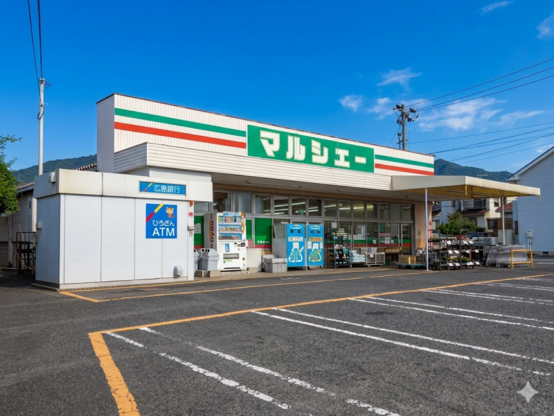 マルシェー 佐方店まで600m