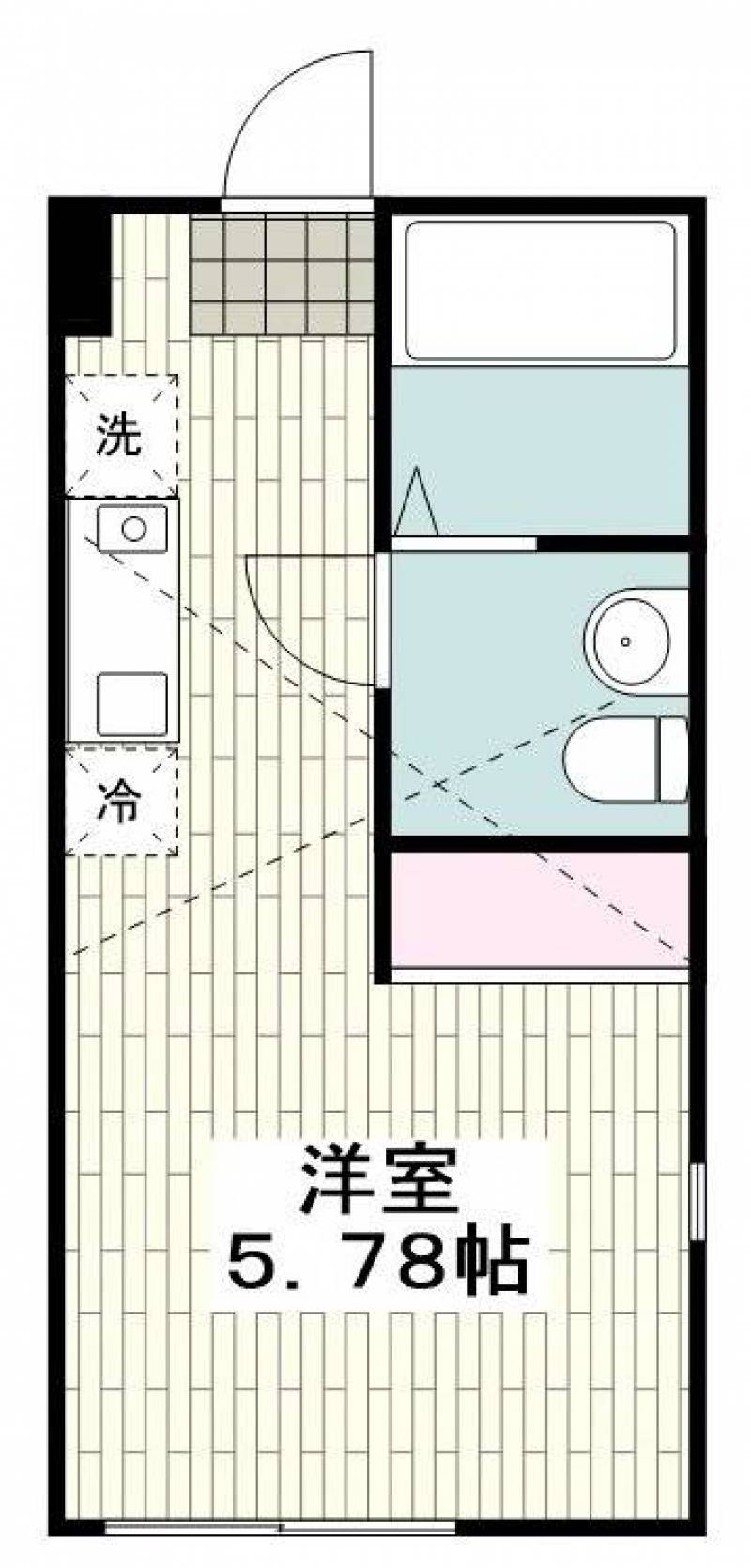 ロフト付き　角部屋