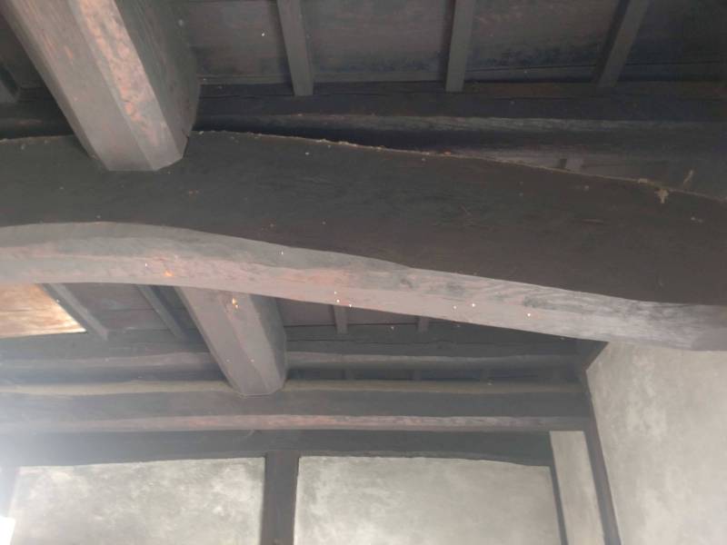 風格ある室内天井の梁♪