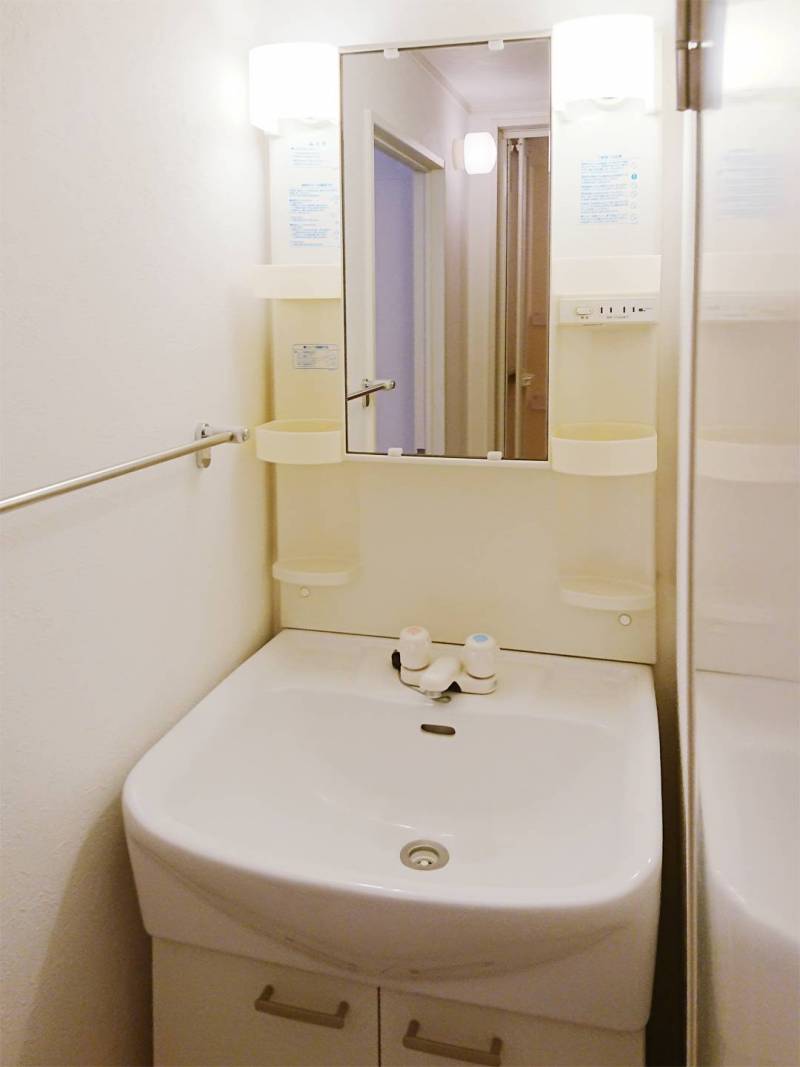 独立した洗面台