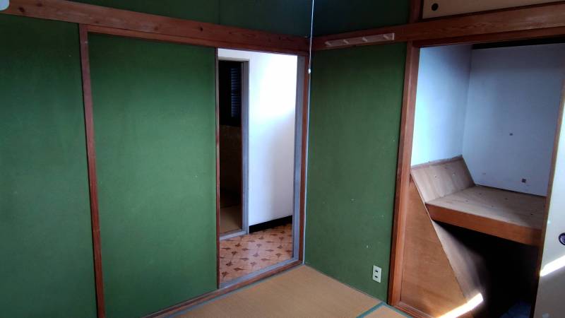 各部屋に押し入れもあり収納力も問題ありません