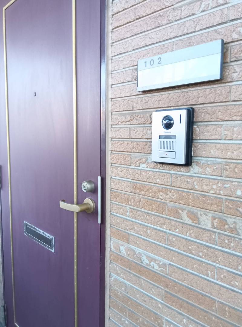 モニターホン設置完了でセキュリティーUp！