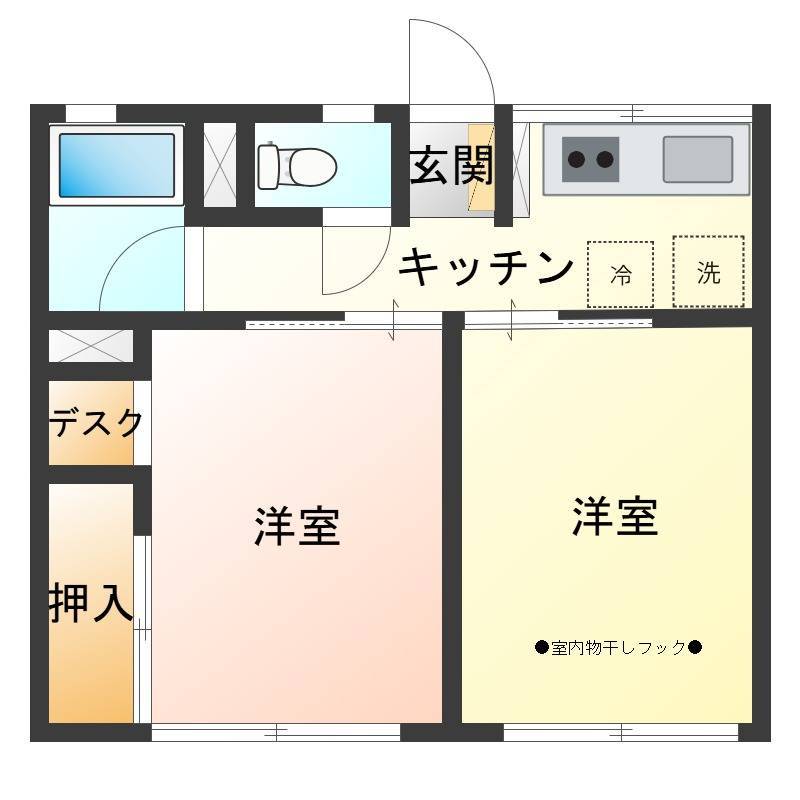 使いやすい間取りです